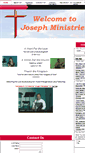 Mobile Screenshot of josephministries.org